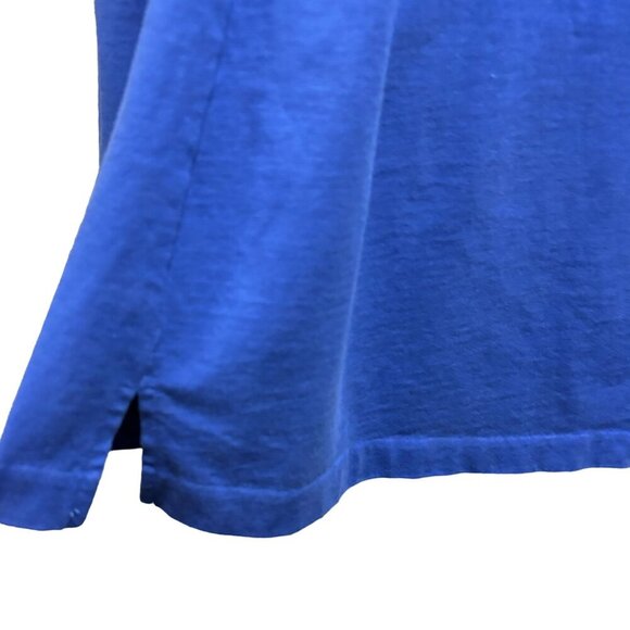 J. Crew Womens Blue 3/4 Bell Sleeve Top Size M - Picture 6 of 8